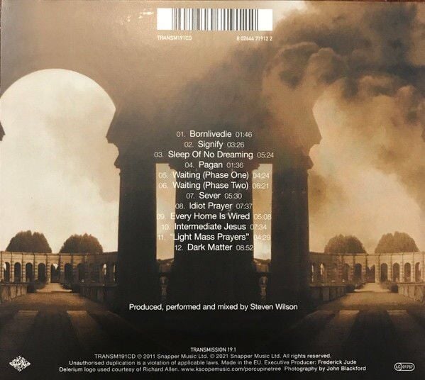 PORCUPINE TREE – SIGNIFY (1996) - CD REMASTERED 2021 REISSUE DIGIPAK AMBALAJINDA SIFIR