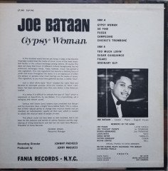 JOE BATAAN - GYPSY WOMAN (1967) - PLAK SIFIR