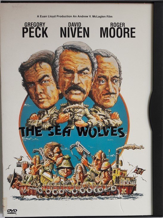 THE SEA WOLVES - GREGORY PECK - DAVID NIVEN - ROGER MOORE - SNAPCASE DVD 2.EL *1. BÖLGE - TR ALTYAZI YOKTUR
