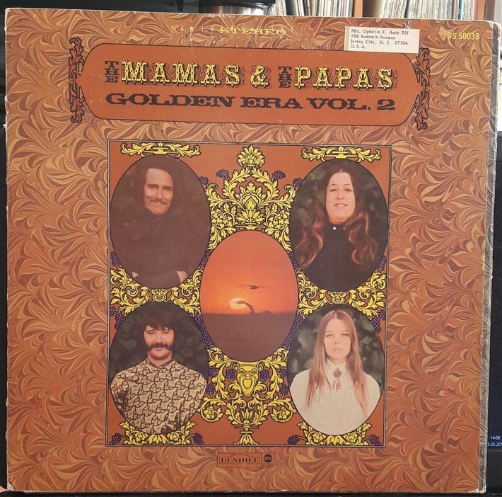 THE MAMAS & THE PAPAS - GOLDEN ERA VOL.2 - 2.EL PLAK