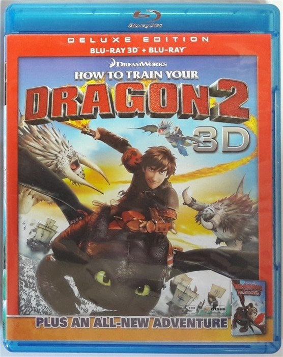 HOW TO TRAIN YOUR DRAGON 2 - 3D + BLU-RAY 2.EL