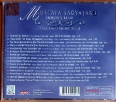 MUSTAFA SAĞYAŞAR - 3 / TÜRK SANAT MÜZİĞİ SERİSİ (2009) - CD 2.EL