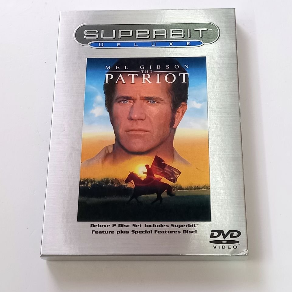 THE PATRIOT - MEL GIBSON, HEATH LEDGER,JOELLY RICHARDSON - YÖN.: ROLAND EMMERICH - 2 X DVD SUPERBIT DELUXE COLLECTION SLIPCOVER 2.EL 1. BÖLGE TR ALTYAZI YOKTUR