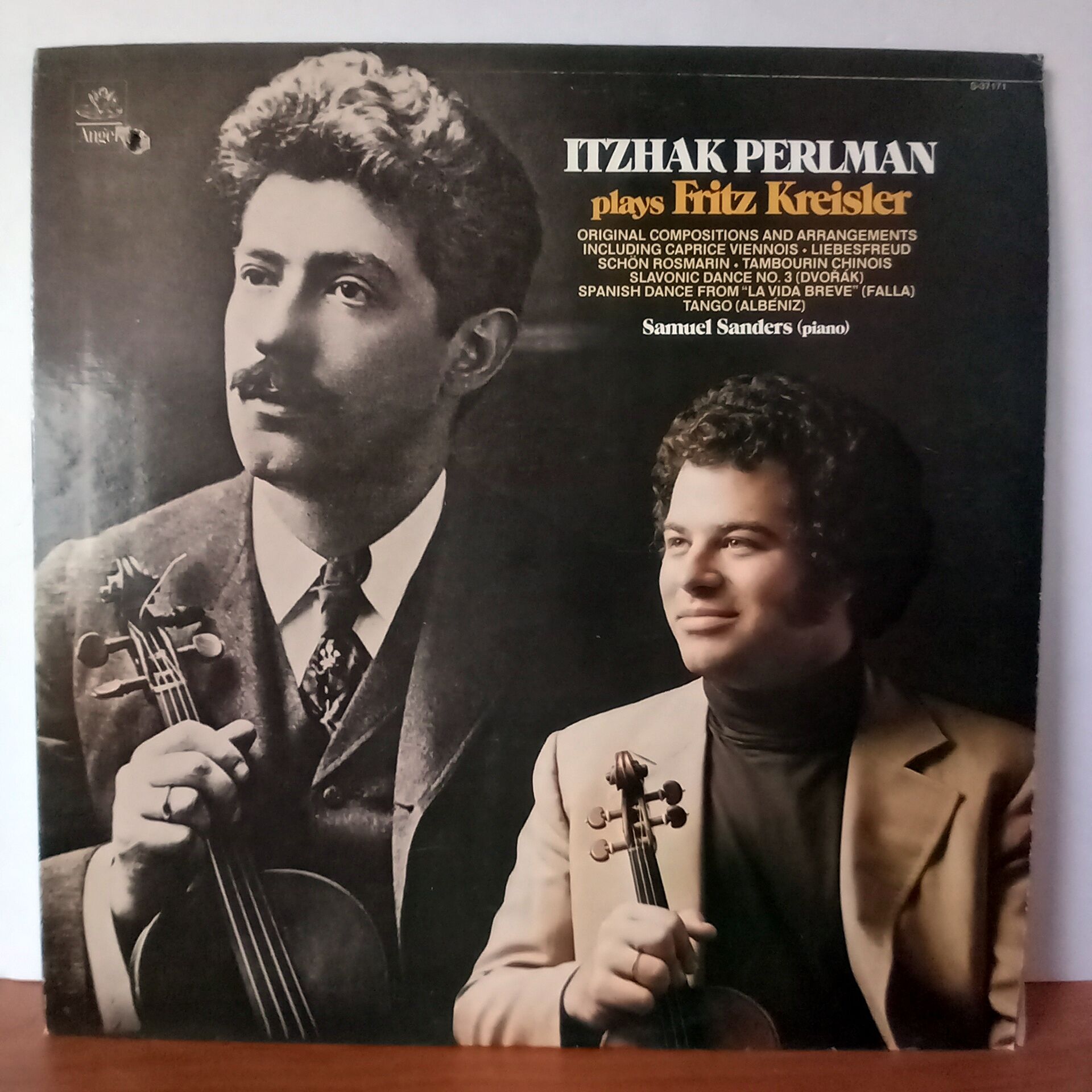 ITZHAK PERLMAN / ITZHAK PERLMAN PLAYS FRITZ KREISLER / SAMUEL SANDERS (1976) - LP 2.EL PLAK