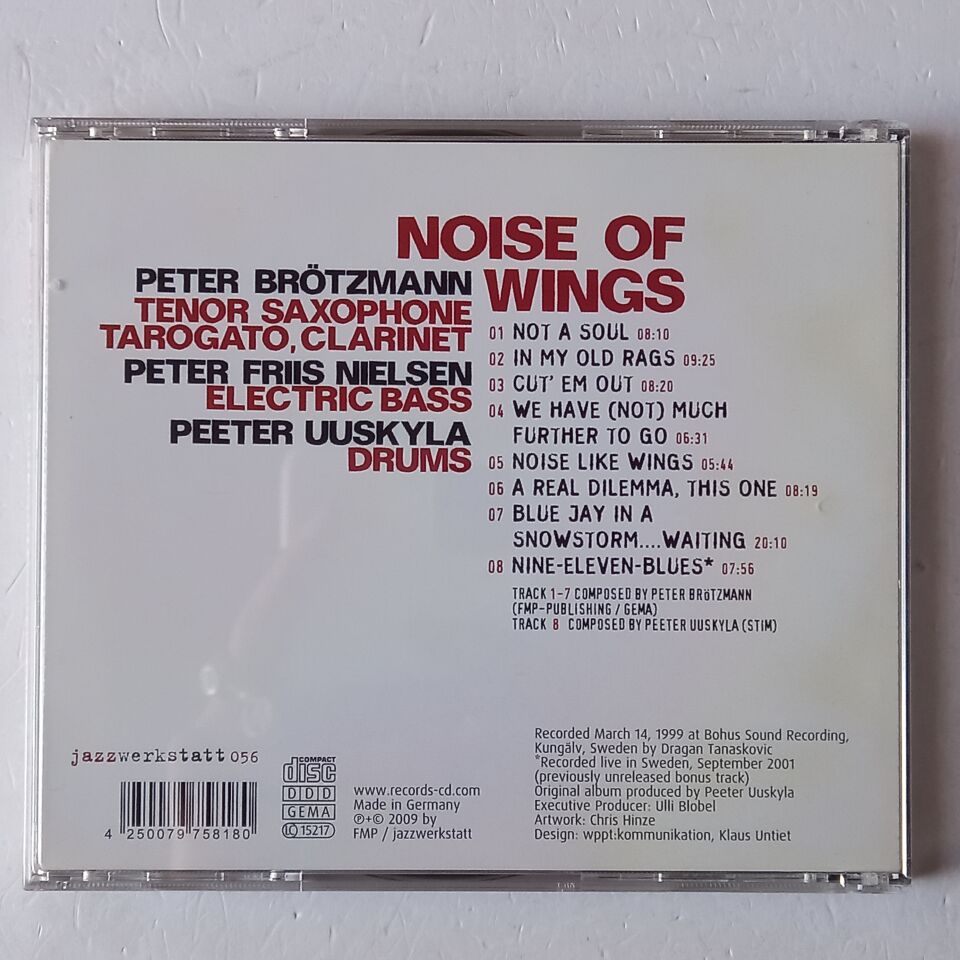 PETER BRÖTZMANN, PEETER UUSKYLA, PETER FRIIS NIELSEN – NOISE OF WINGS (1999) - CD 2009 REISSUE 2.EL