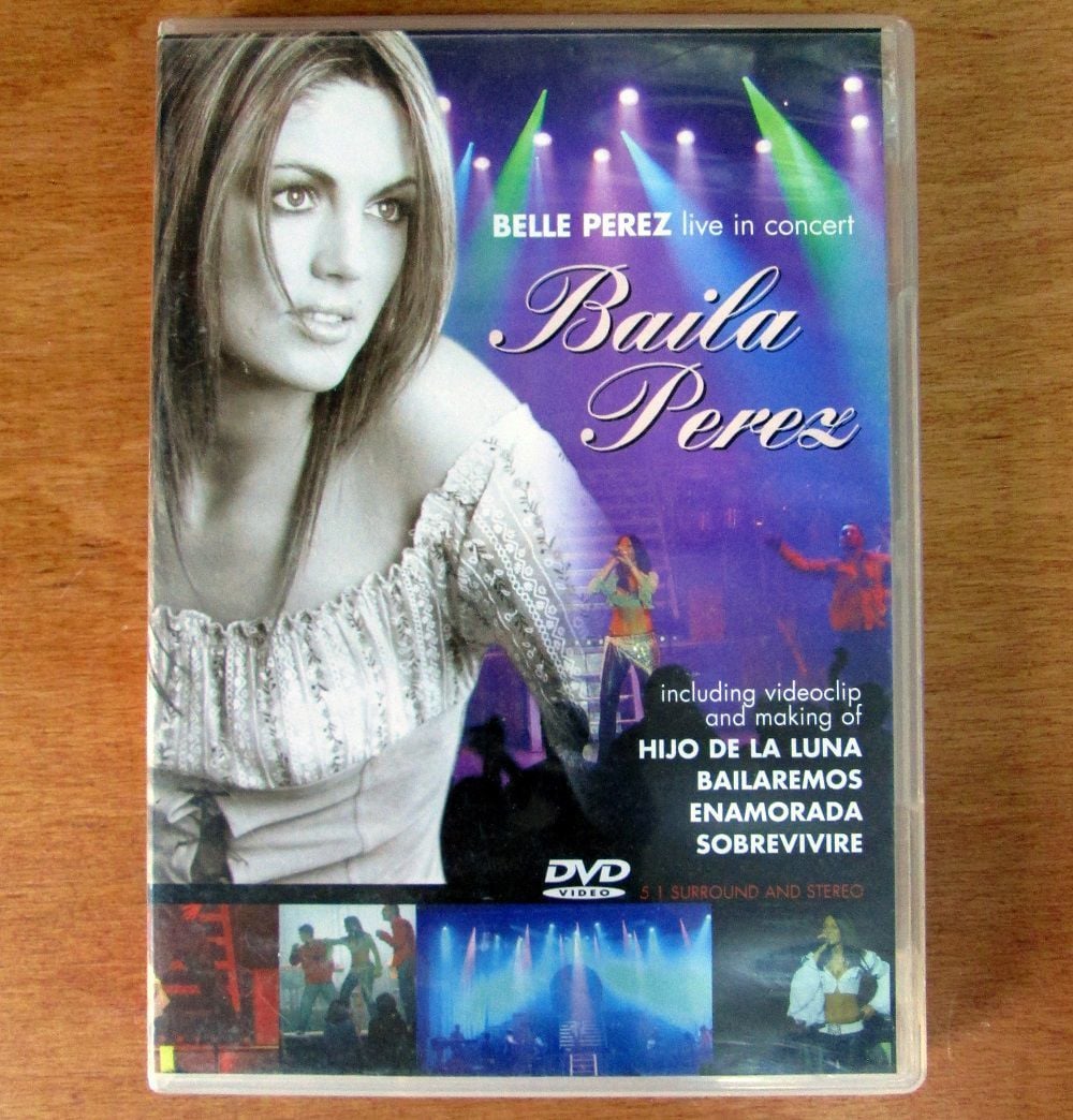 BAILA PEREZ - BELLE PEREZ LIVE - DVD 2.EL