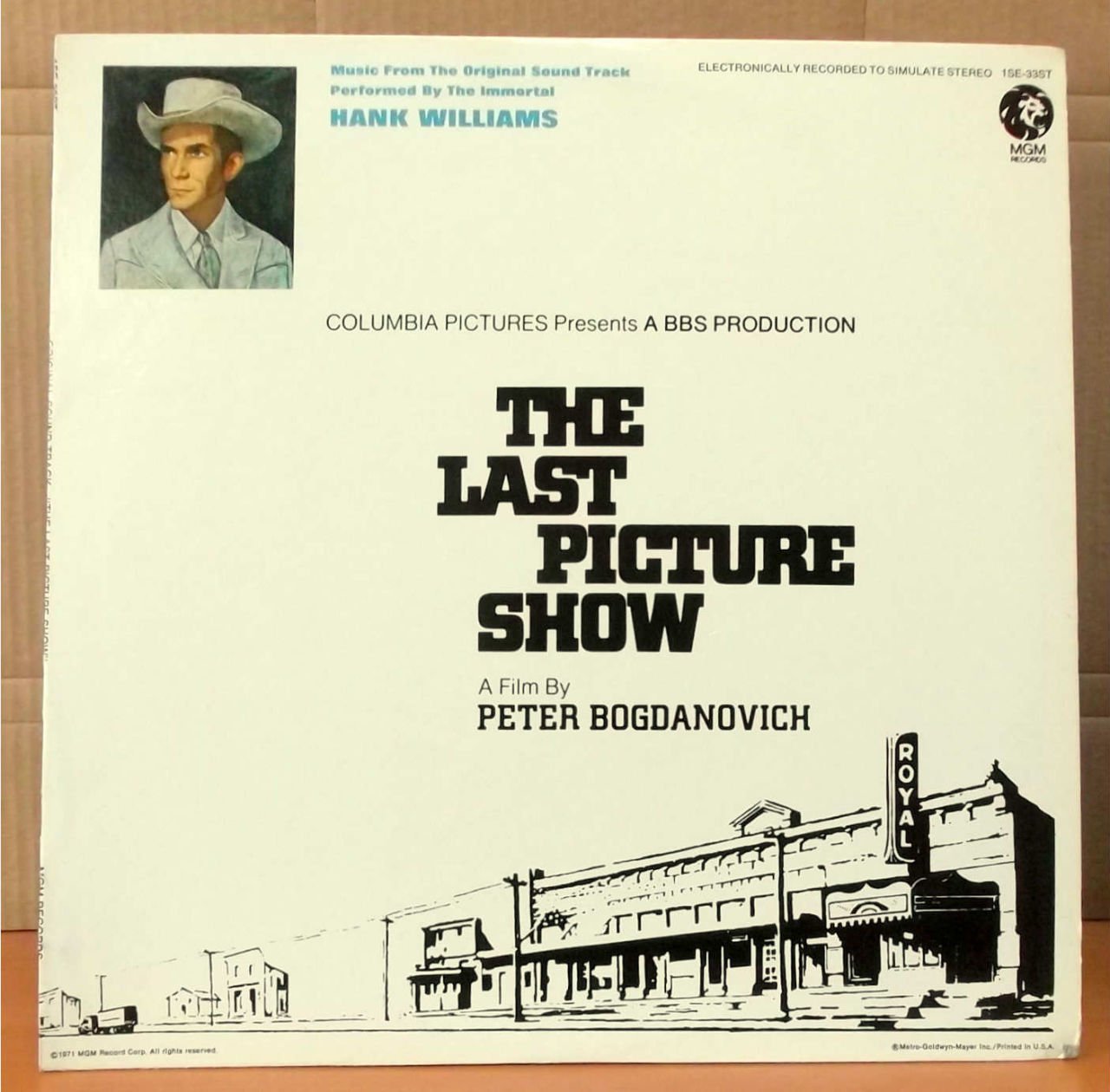 THE LAST PICTURE SHOW Soundtrack LP 2.EL