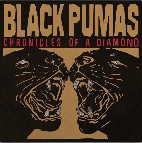 BLACK PUMAS - CHRONICLES OF A DIAMOND (2023) - LP TRANSPARENT RED COLOURED RENKLİ SIFIR PLAK