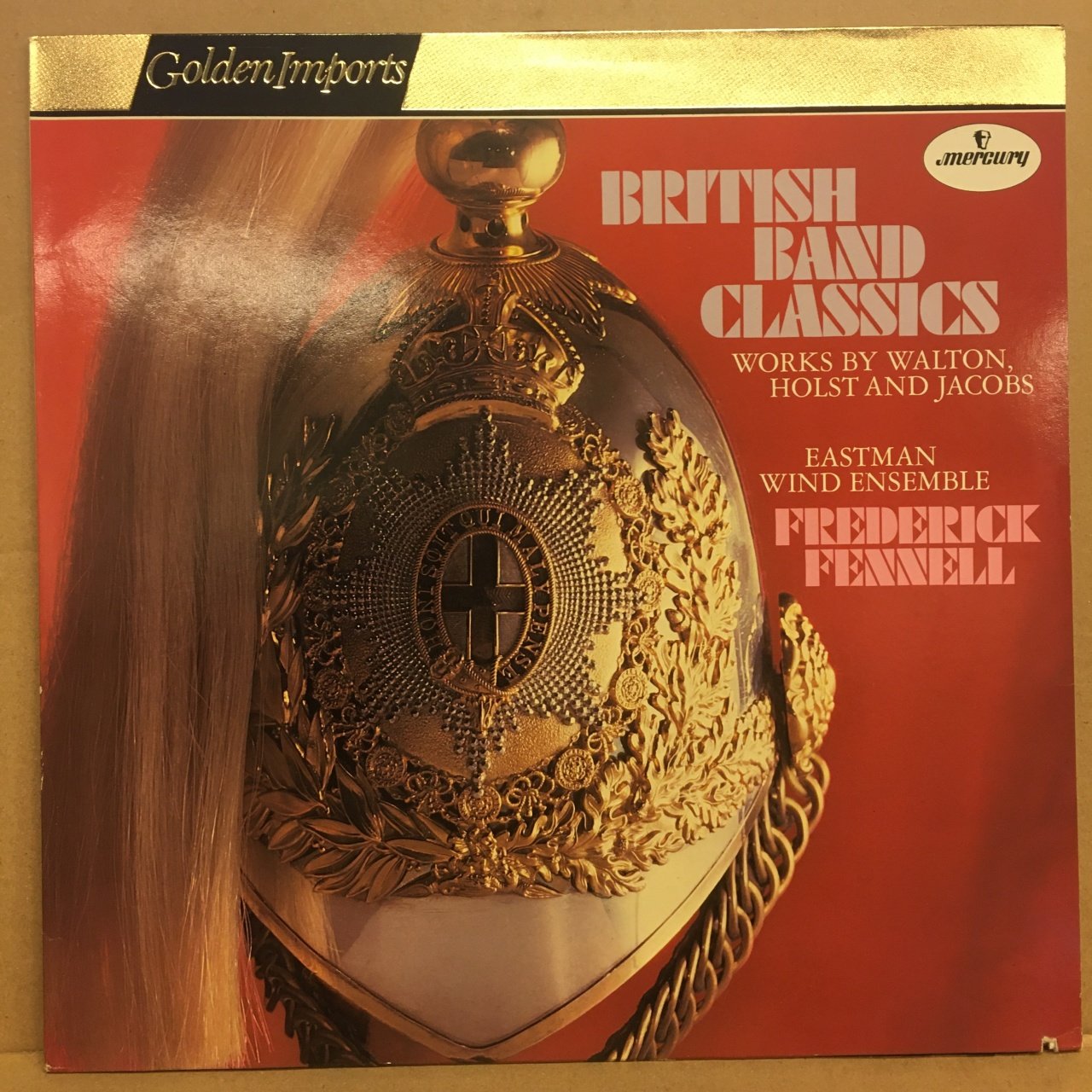 BRITISH BAND CLASSICS WORKS BY WALTON, HOLST & JACOBS FREDERICK FENNELL 2.EL PLAK