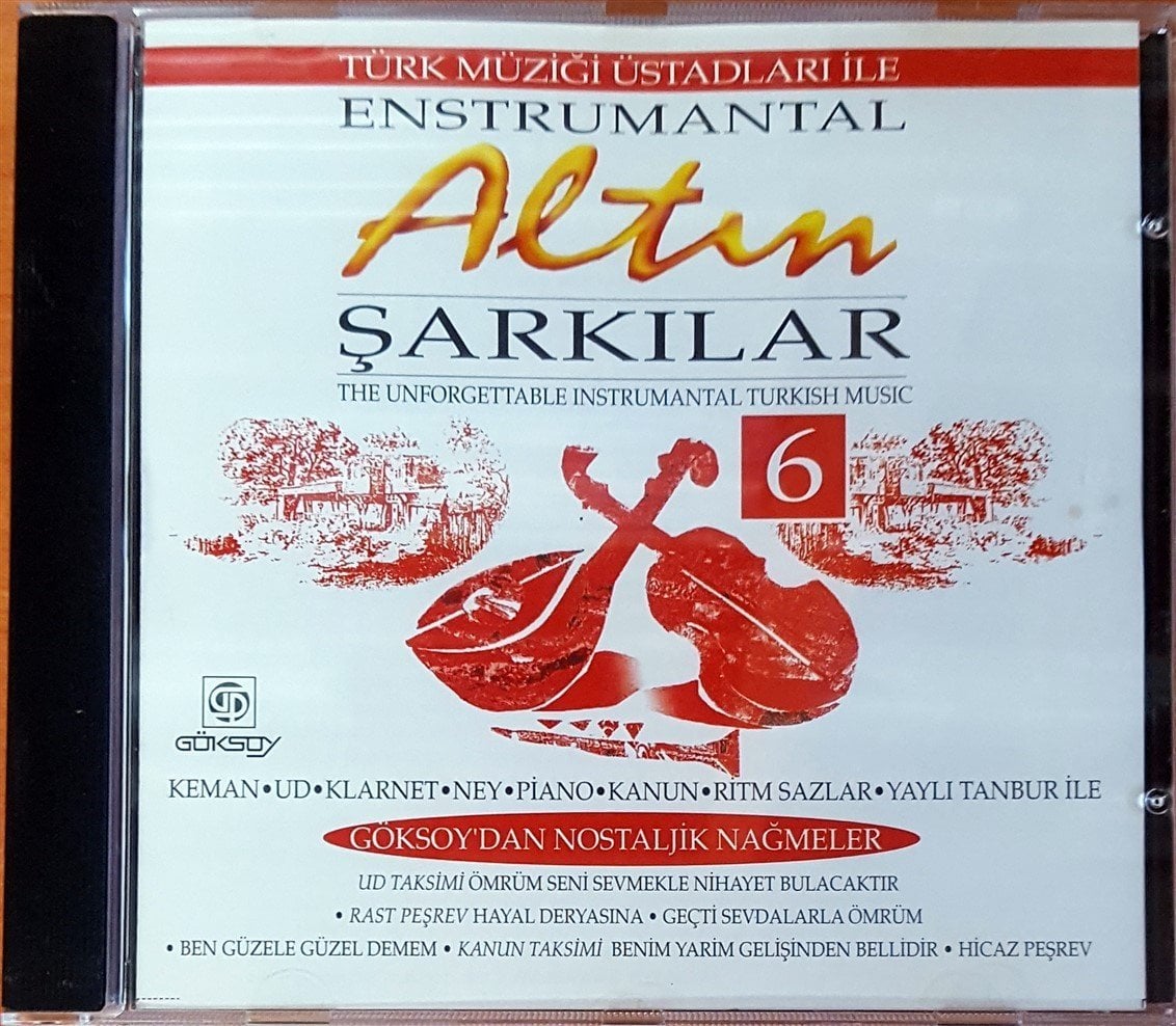 ENSTRUMANTAL ALTIN ŞARKILAR 6 CD 2.EL