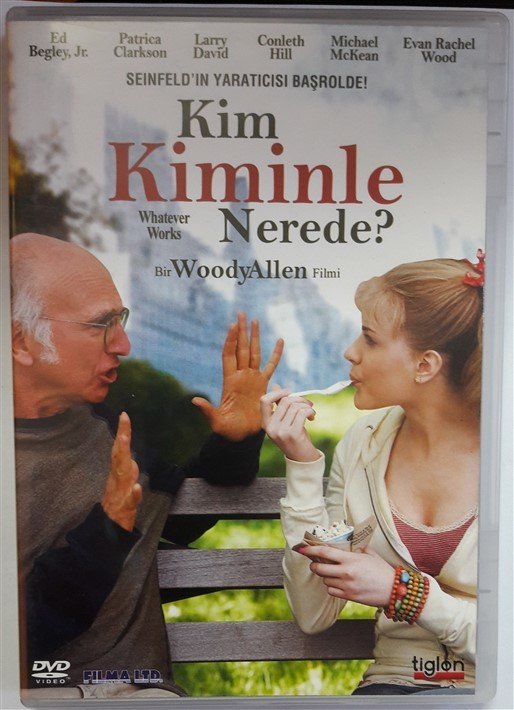 WHATEVER WORKS - KİM KİMİNLE NEREDE? - ED BEGLEY,Jr. - PATRICIA CLARKSON - EVAN RACHEL WOOD - WOODY ALLEN - DVD 2.EL