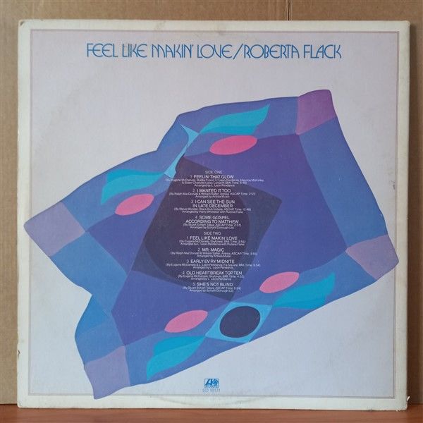 ROBERTA FLACK – FEEL LIKE MAKIN' LOVE (1975) - LP 2.EL PLAK