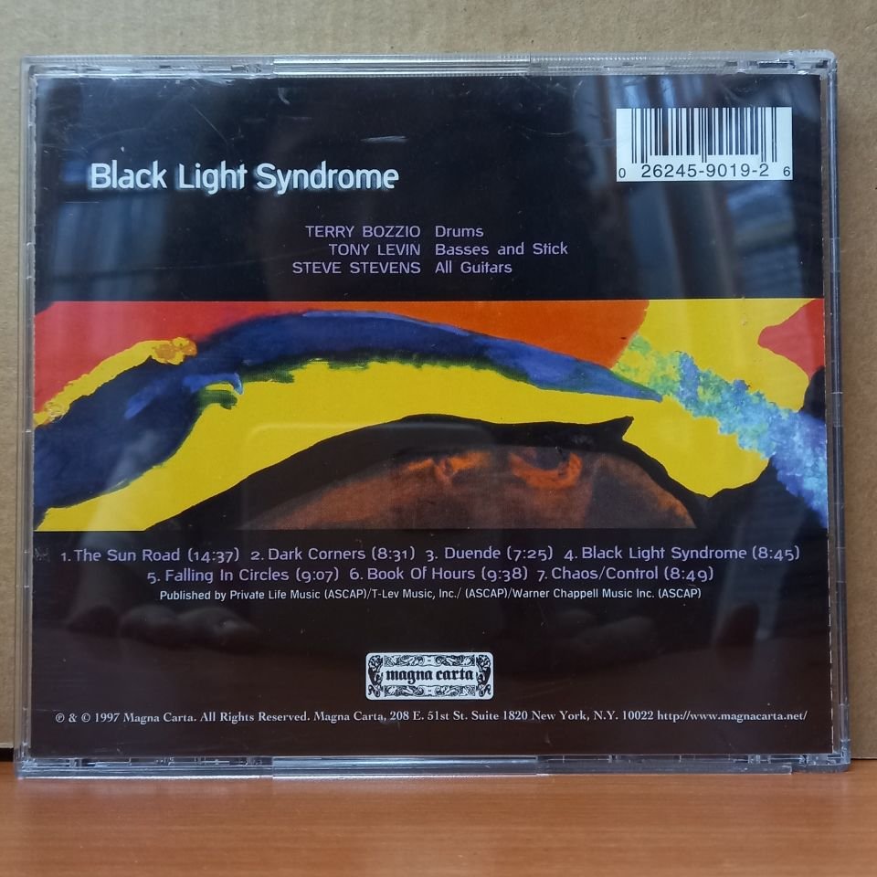 TERRIE BOZZIO TONY LEVIN STEVE STEVENS - BLACK LIGHT SYNDROME (1997) - CD 2.EL