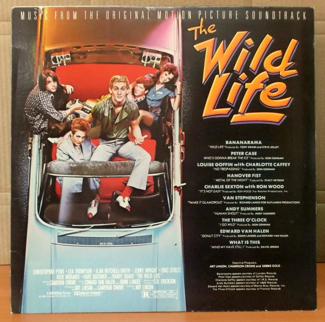 THE WILD LIFE Soundtrack LP 2.EL