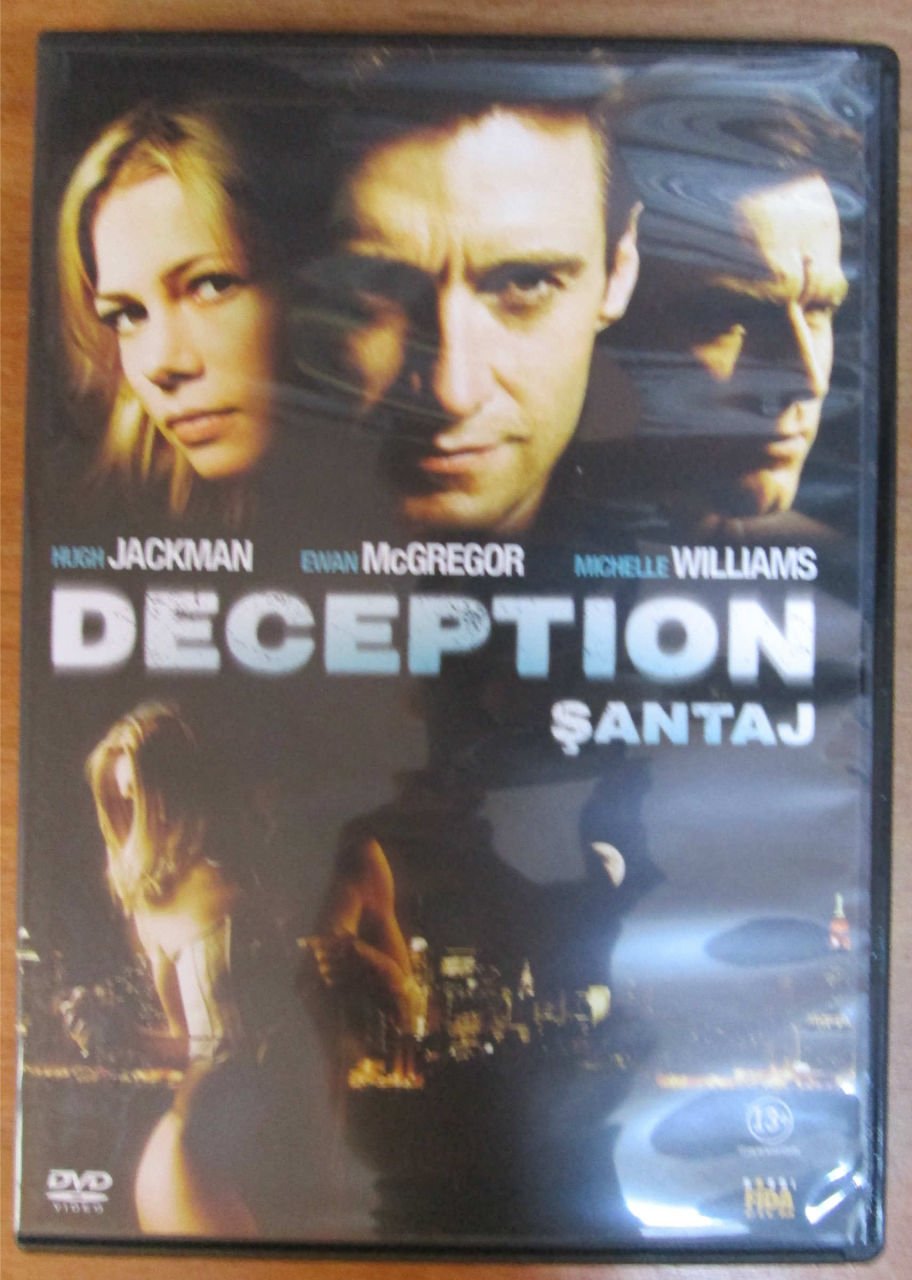ŞANTAJ - DECEPTION - HUGH JACKMAN - EWAN McGREGOR - DVD SIFIR