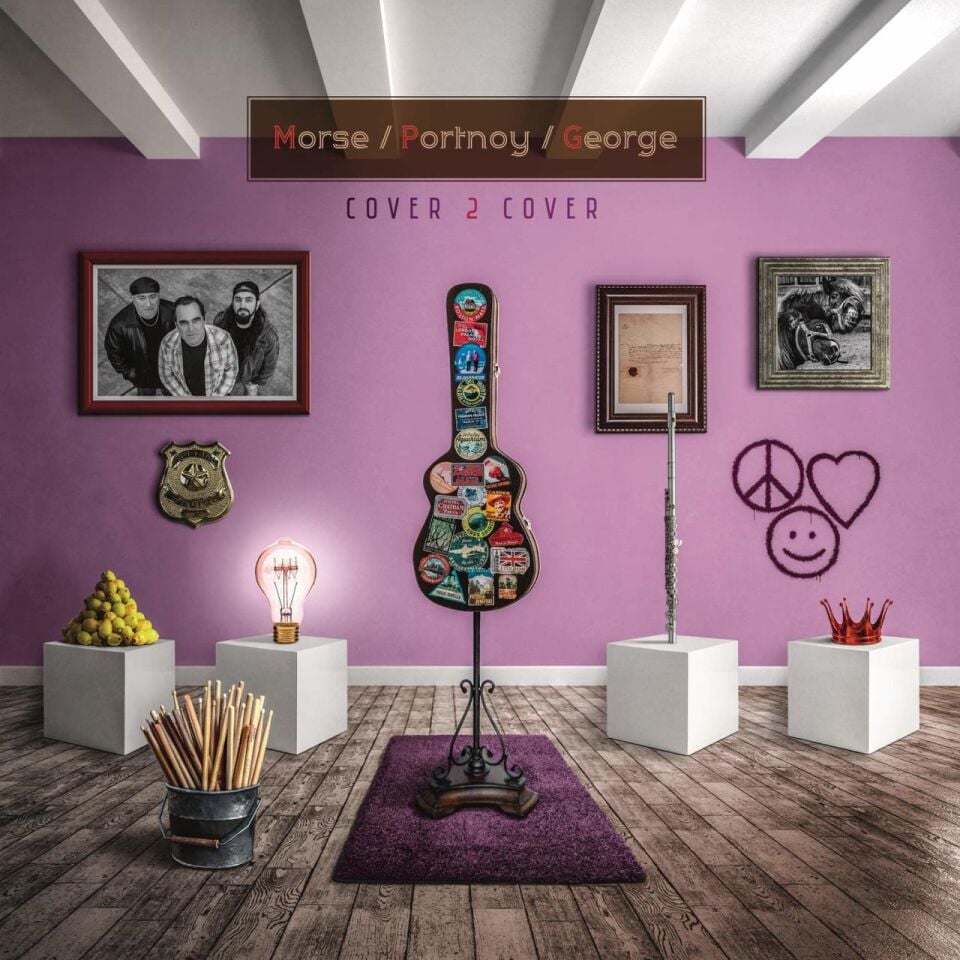 MORSE PORTNOY GEORGE - COVER 2 COVER (2012) - 2LP 180GR INSIDE OUT SIFIR PLAK