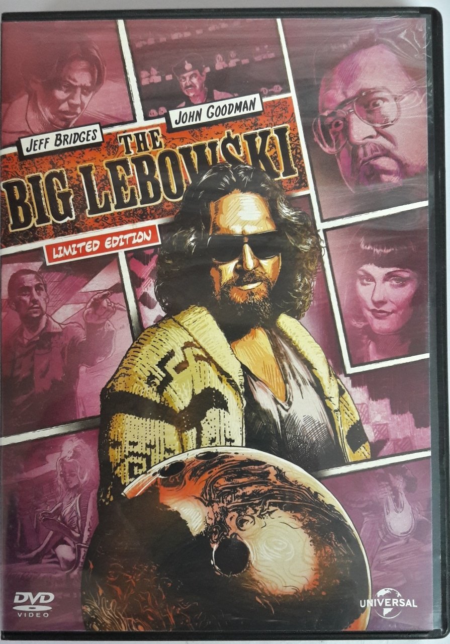 The BIG LEBOWSKI - JEFF BRIDGES - JOHN GOODMAN - JULIANNE MOORE STEVE BUSCEMI - JOHN TURTURRO - ETHAN COEN & JOEL COEN - DVD 2.EL - LIMITED EDITION