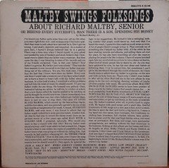 RICHARD MALTBY - MALTBY SWINGS FOLKSONGS - PLAK 2.EL