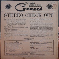 COMMAND STEREO CHECK OUT - PLAK 2.EL