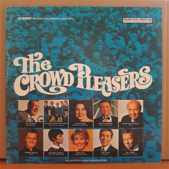 THE CROWD PLEASERS - LP 2.EL PLAK