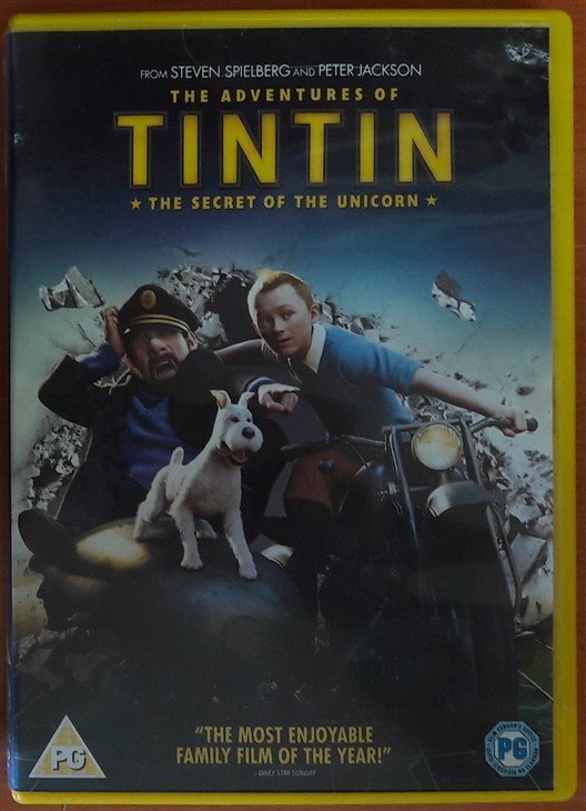 TINTIN THE SECRET OF THE UNICORN - STEVEN SPIELBERG - DVD 2.EL TR ALTYAZI YOKTUR