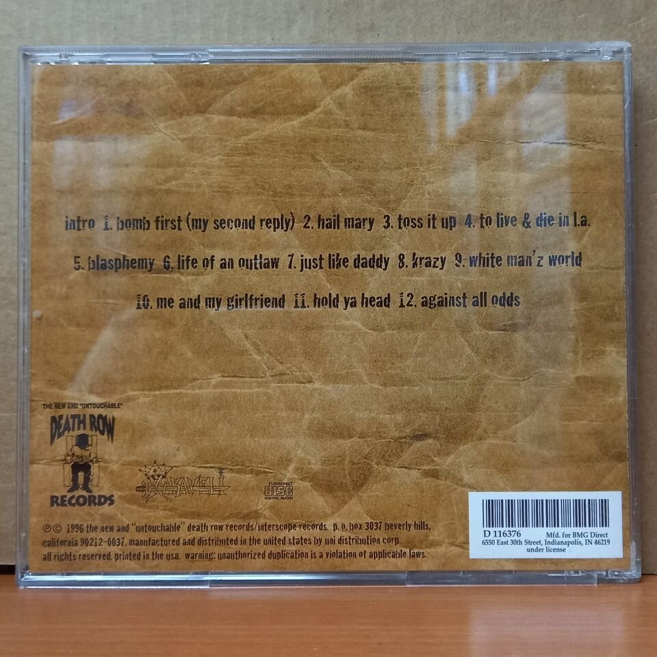 MAKAVELI - THE DON KILLUMINATI [THE 7 DAY THEORY] (1996) - CD 2.EL