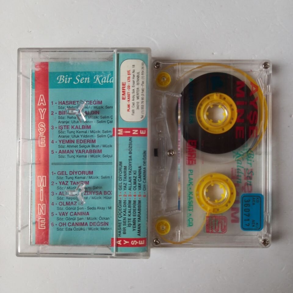 AYŞE MİNE - BİR SEN KALDIN (1992) - KASET 2.EL