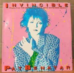 PAT BENATAR INVINCIBLE 12'' MAXI SINGLE LP 2.EL
