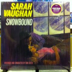 SARAH VAUGHAN SNOWBOUND 180 GR LP SIFIR