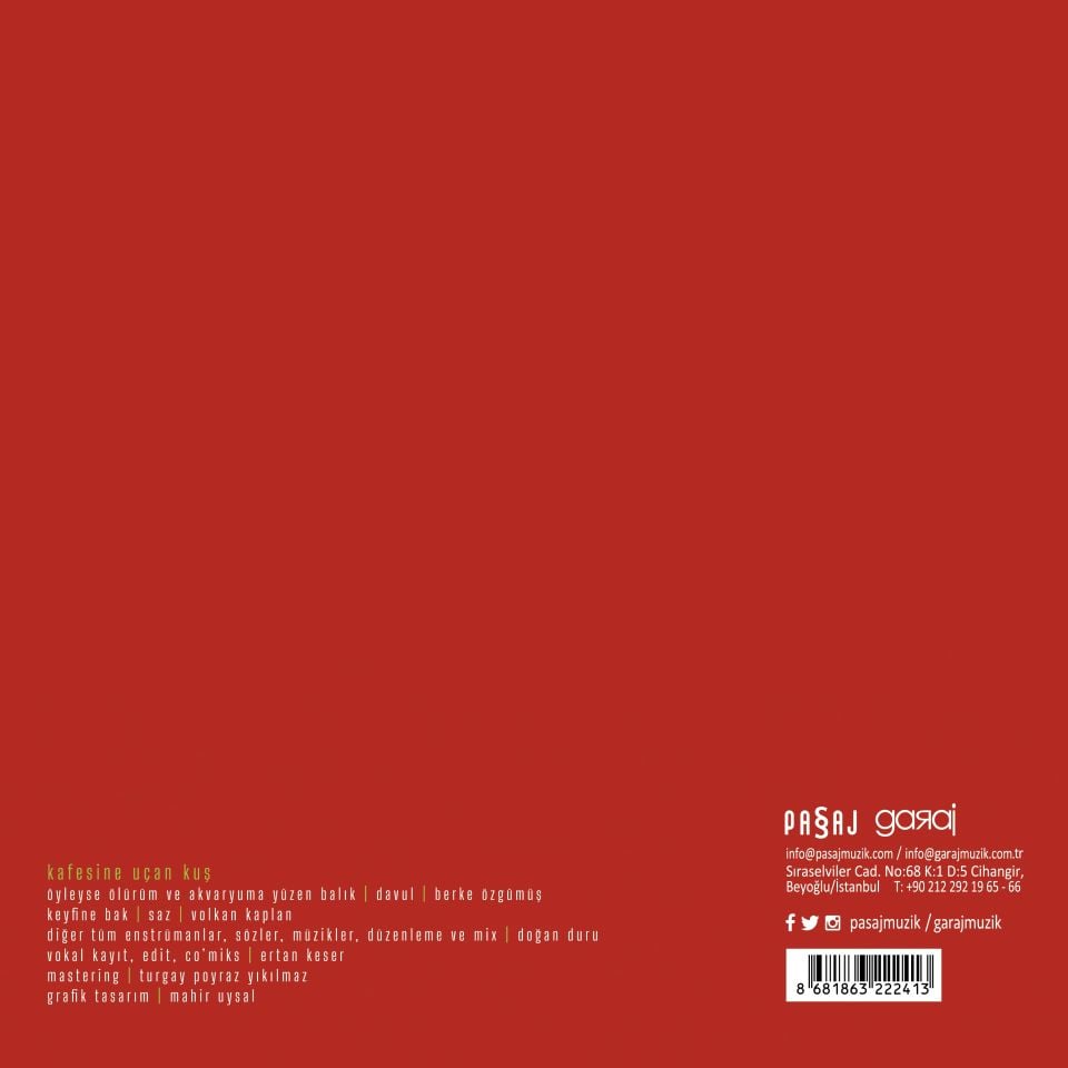 DOĞAN DURU - KAFESİNE UÇAN KUŞ (2023) - 2LP SIFIR PLAK