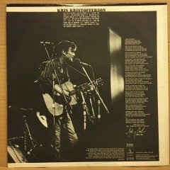 KRIS KRISTOFFERSON - KRISTOFFERSON (1970) REISSUE 2.EL PLAK