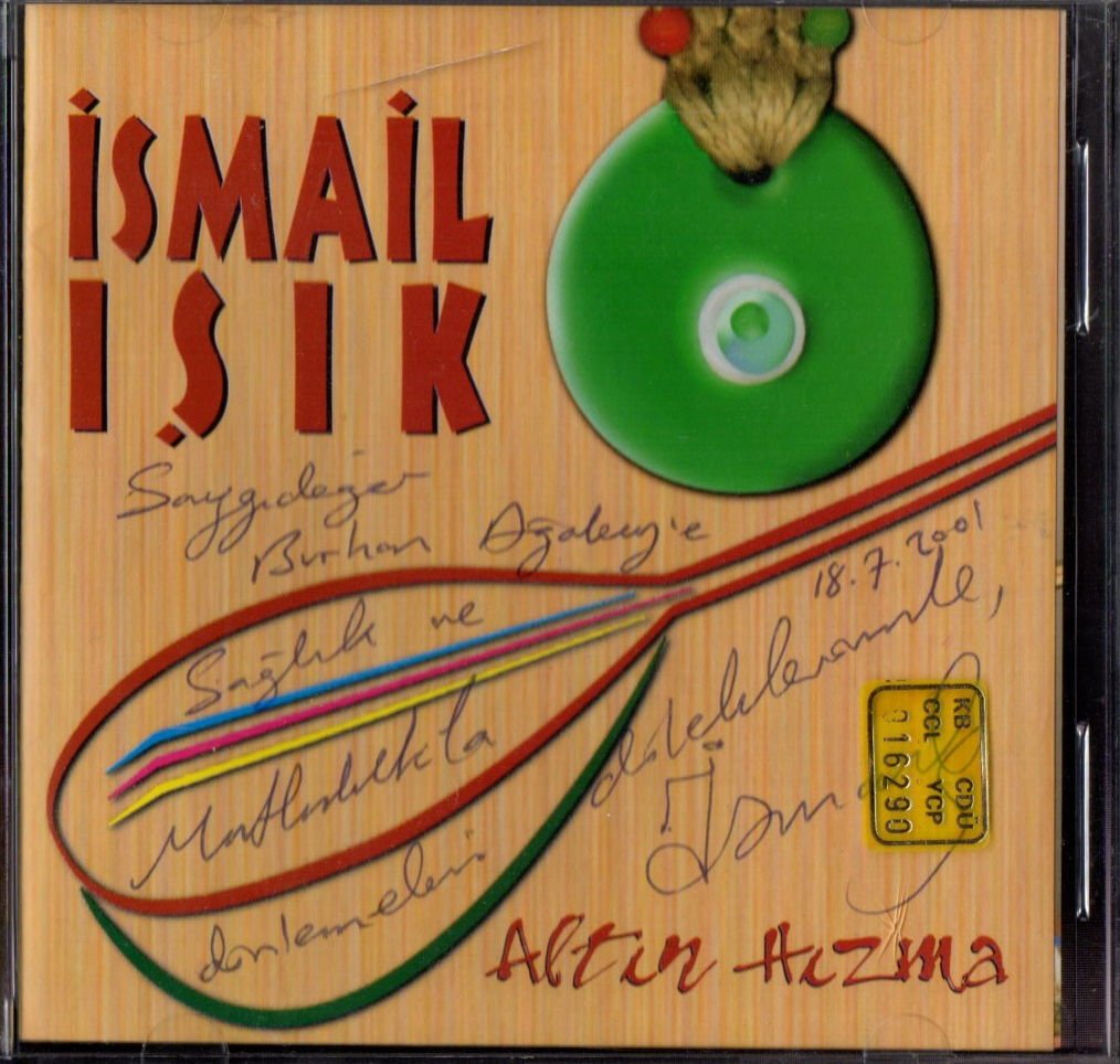 İSMAİL IŞIK - ALTIN HIZMA (1998) CD İSME İMZALI 2.EL
