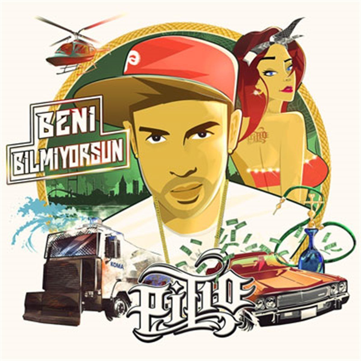 PİT10 (SERVER URAZ) - BENİ BİLMİYORSUN - CD HIP HOP SIFIR