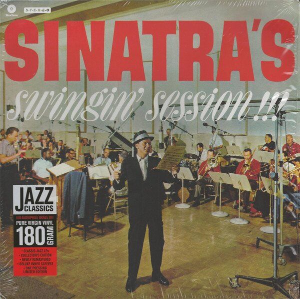 FRANK SINATRA - SINATRA'S SWINGIN' SESSION !!! (1961) - LP 2012 REISSUE 180GR PLAK SIFIR