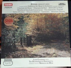 ELGAR: MINIATURES LEON GOOSSENS BOURNEMOUTH SINFONIETTA, NORMAN DE MAR - LP 2.EL