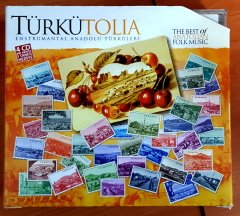 TÜRKÜTOLIA - ENSTRUMENTAL ANADOLU TÜRKÜLERİ- 4CD 2.EL