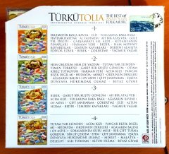 TÜRKÜTOLIA - ENSTRUMENTAL ANADOLU TÜRKÜLERİ- 4CD 2.EL