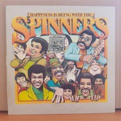 SPINNERS - HAPPINESS IS BEING WITH (1976) - LP 2.EL PLAK