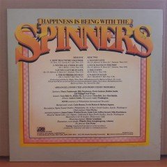 SPINNERS - HAPPINESS IS BEING WITH (1976) - LP 2.EL PLAK