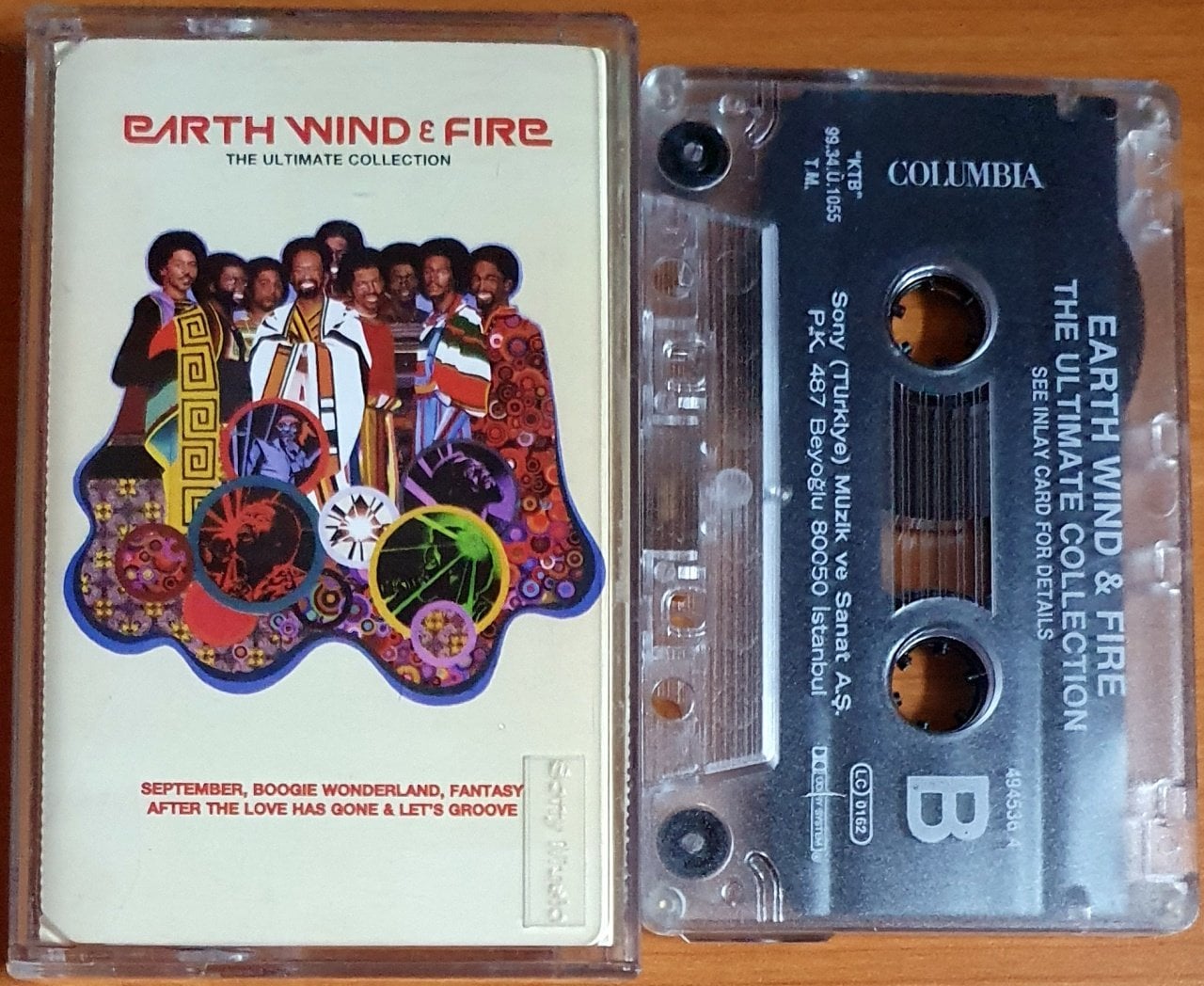 EARTH WIND & FIRE - THE ULTIMATE COLLECTION (1999) - KASET 2.EL