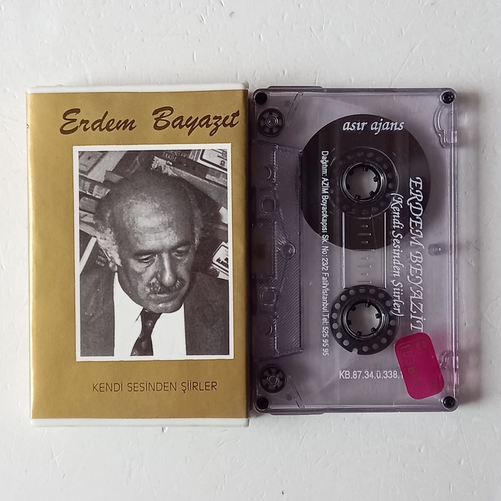 ERDEM BEYAZIT - KENDİ SESİNDEN ŞİİRLER (1987) - KASET 2.EL