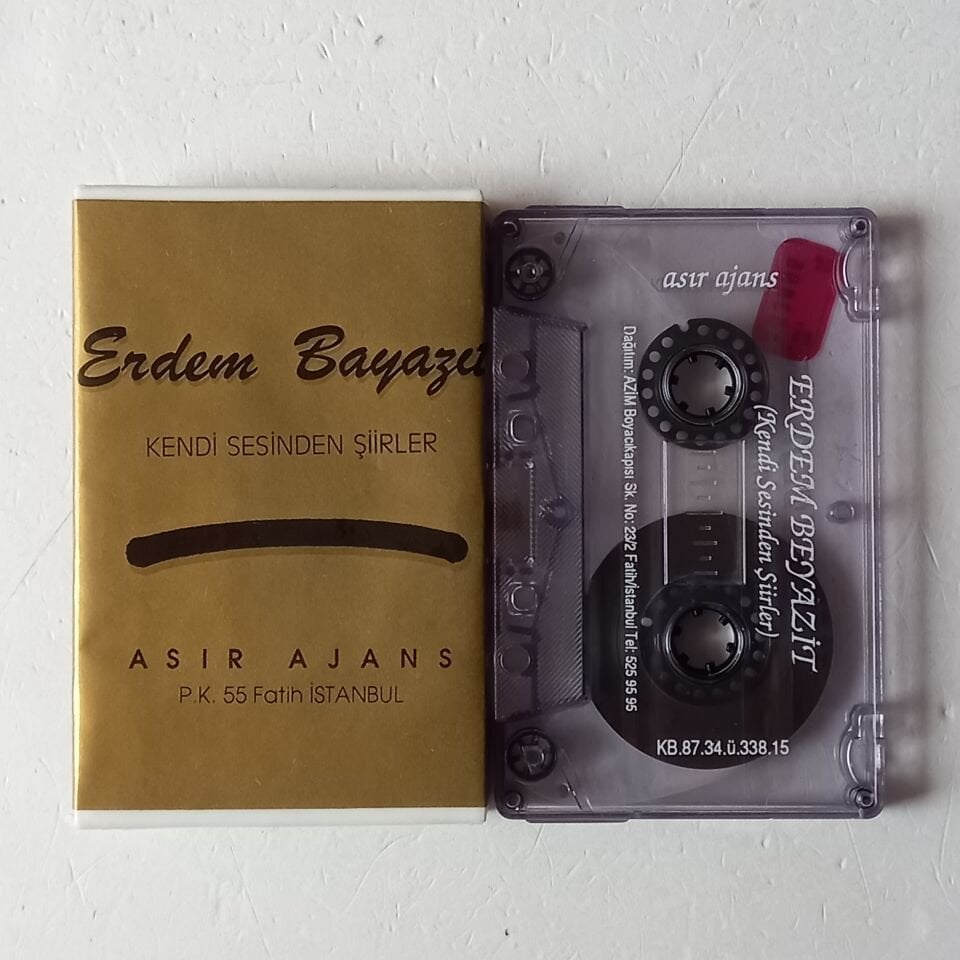 ERDEM BEYAZIT - KENDİ SESİNDEN ŞİİRLER (1987) - KASET 2.EL