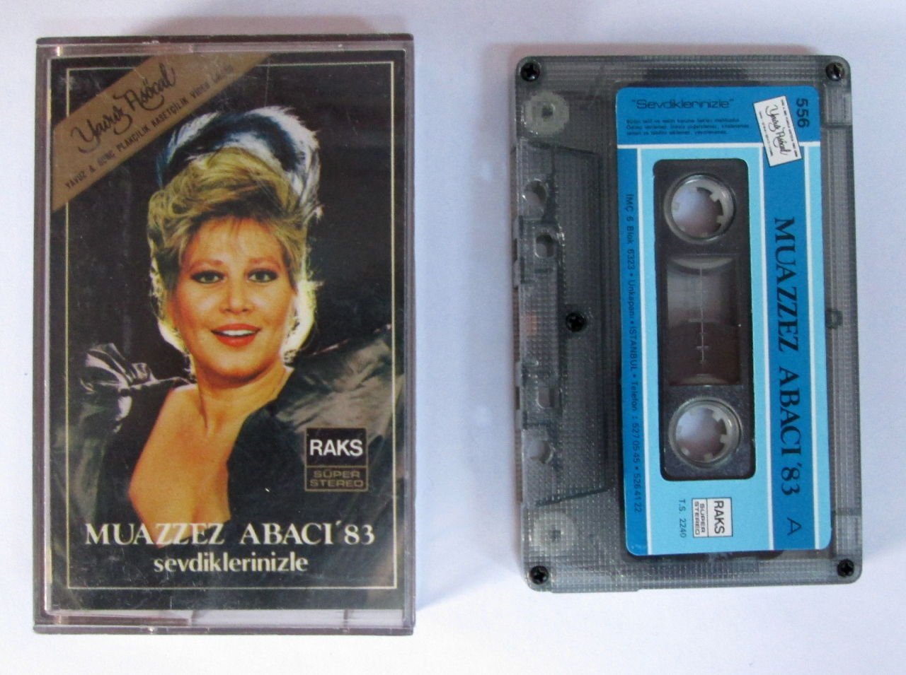 MUAZZEZ ABACI 83 SEVDİKLERİNİZLE KASET 2.EL