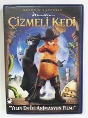 ÇİZMELİ KEDİ - PUSS IN BOOTS - ANİMASYON - DVD 2.EL