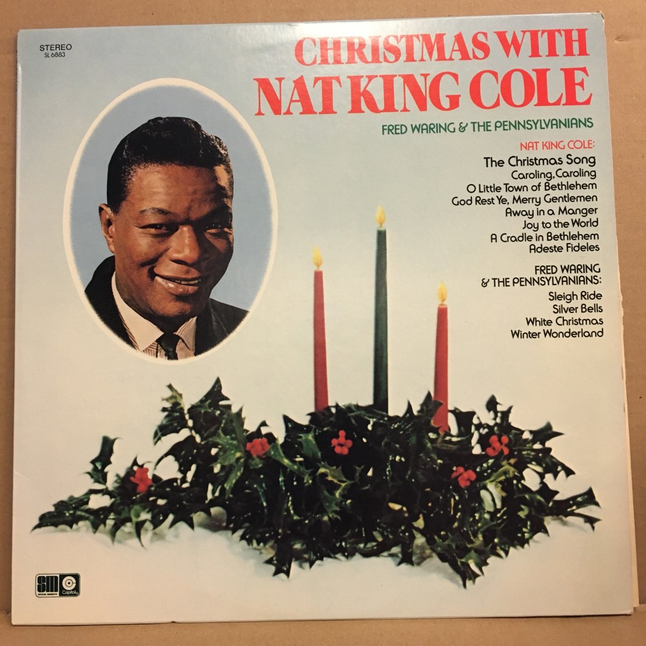 CHRISTMAS WITH NAT KING COLE & FRED WARING (1973) 2.EL PLAK
