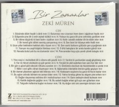 ZEKİ MÜREN - BİR ZAMANLAR (2019) - Z/KALAN MÜZİK 2CD SIFIR