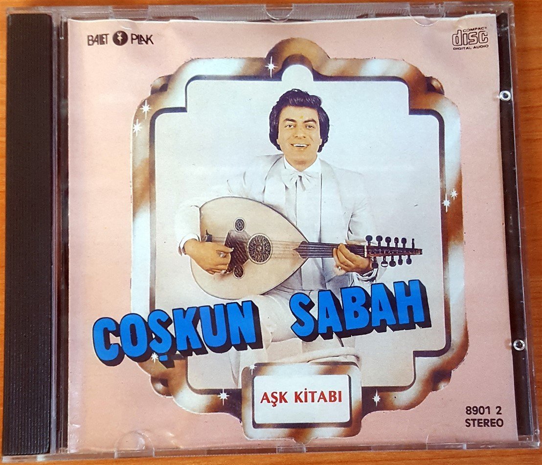COŞKUN SABAH - AŞK KİTABI CD 2.EL 1989 BALET YURTDIŞI BASKI