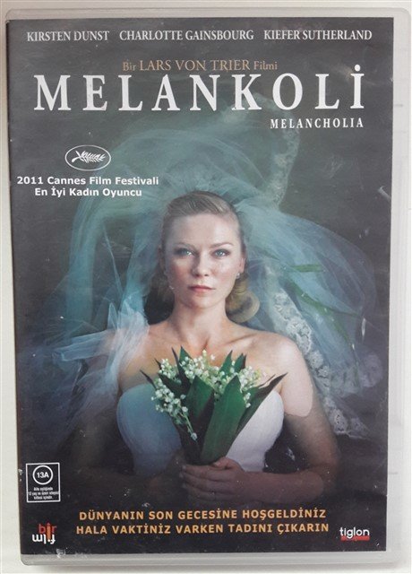 MELANKOLİ - MELANCHOLIA - KIRSTEN DUNST - CHARLOTTE GAINSBOURG - KIEFER SUTHERLAND - LARS VON TRIER - DVD 2.EL