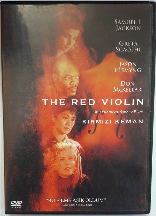 KIRMIZI KEMAN - THE RED VIOLIN - SAMUEL L. JAKSON - GRETA SCACCHI - FRANÇOIS GIRARD - DVD 2.EL