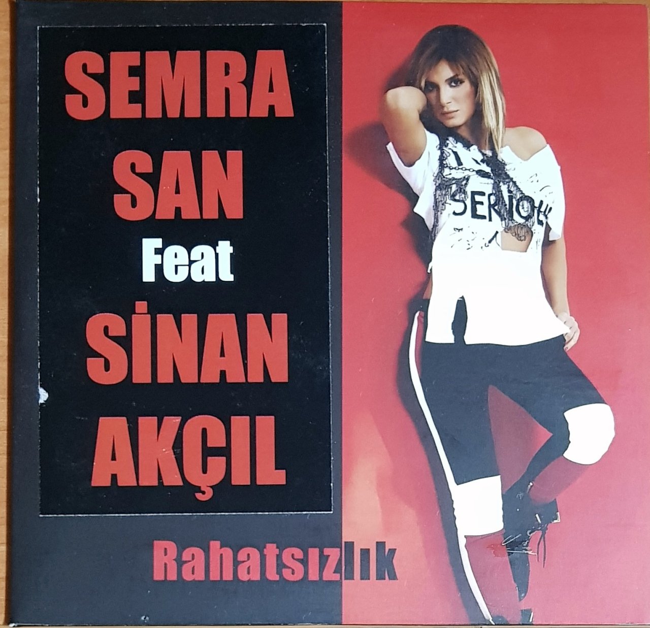 SEMRA SAN FEAT. SİNAN AKÇIL - RAHATSIZLIK / MUSICOM PROMO SINGLE CDR 2.EL